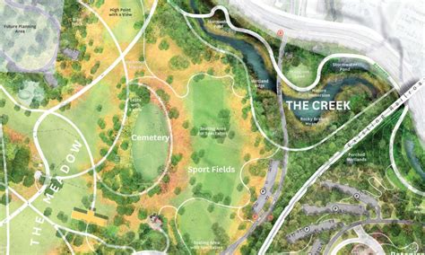 The Creek Plan Dorothea Dix Park