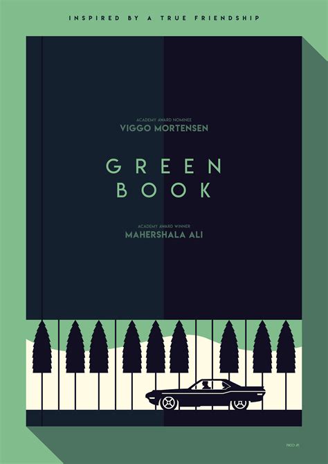The film stars dev patel , alicia vikander , joel edgerton , sarita choudhury , sean harris , kate dickie , barry keoghan and ralph ineson , and is based on the poem of sir. GREEN BOOK Poster Art - PosterSpy