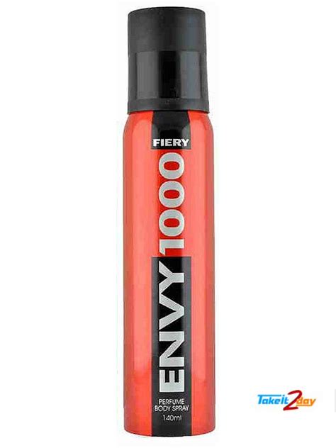 Envy 1000 Fiery Deodorant Body Spray For Men 140 Ml Enfi01