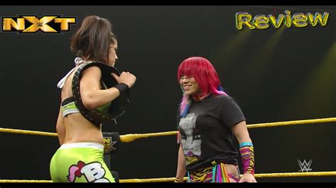 Wwe Nxt February 10 2016 Asuka Staredowns Nxt Womens Champ Bayley Full