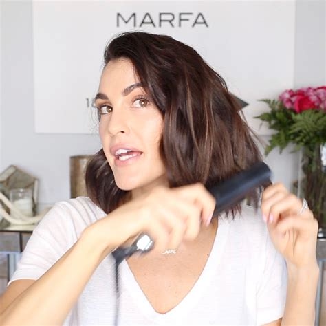 How To Curl Short Hair With A Straightener Video Tutorial Sbk Living