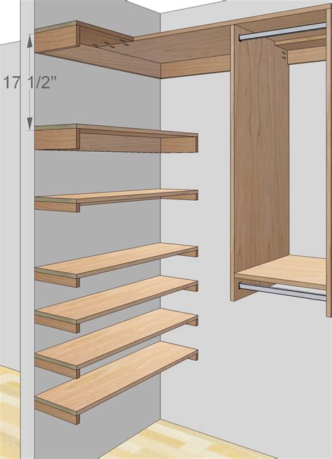 Instead, build your own closet shelves with basic materials and get it done in an afternoon. Pin on closet layout