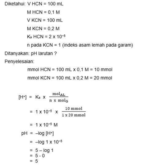 Detail Contoh Soal Larutan Penyangga Asam Koleksi Nomer 1