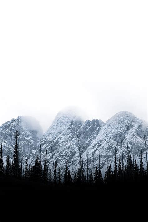 Clouds Mountains Peaks Wallpaper Hd Nature 4k Wallpap