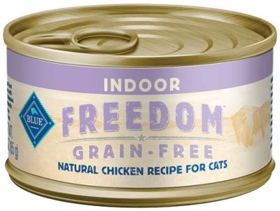 Get this wet cat food in your choice of assorted pack sizes. Blue Buffalo Blue Freedom Wet Indoor Cat Food, Chicken, 3 ...