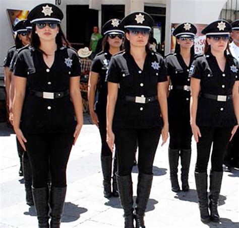 Mexicos Sexiest Police Force Instructed To Dress Down