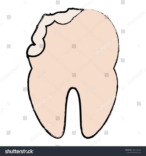 broken tooth icon stock vector royalty free 1032149224 shutterstock