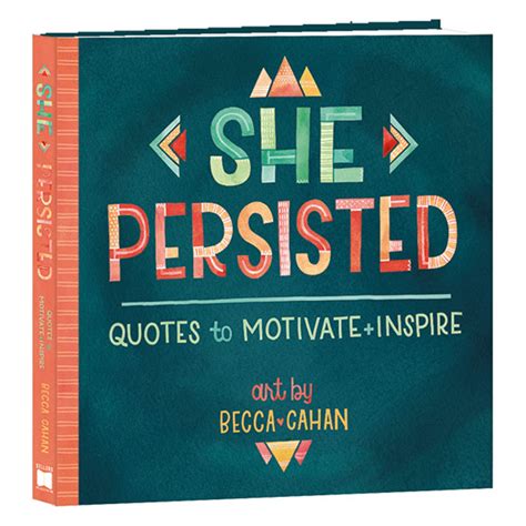 She Persisted Quotes Book St Patricks Guild