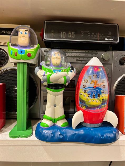 Disney Pixar Buzz Lightyears Talking Alarm Clock Japanese Hobbies