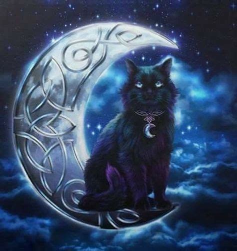 Pin By Amber Graham On Cats And Dogs With Images Black Cat Art Cat