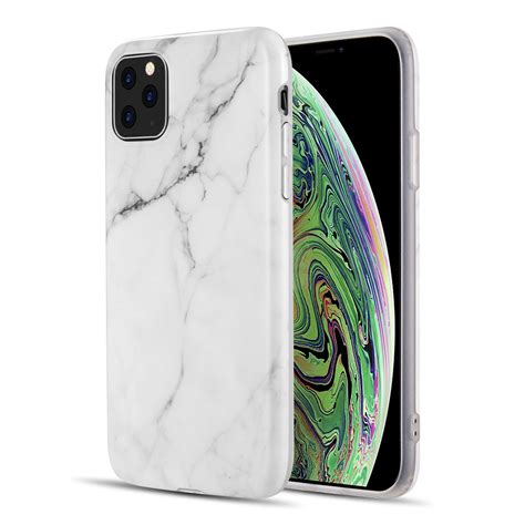Чехол lifeproof fre для iphone 11 pro max, черный. For Apple iPhone 11 Pro Max Case, by Insten Marble Pattern ...