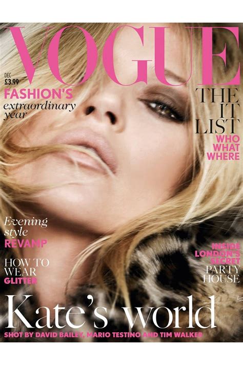 The Second December 2014 I Vogue I Cover Again By Mario Testino