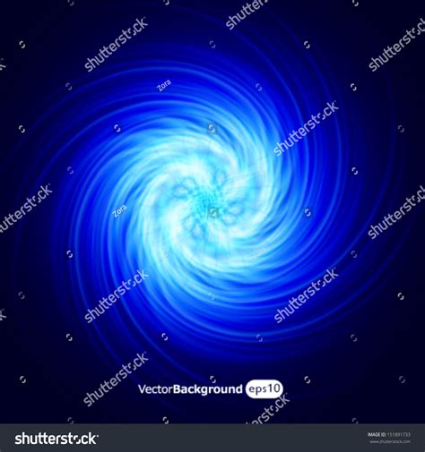 Energy Maelstrom Abstract Space Portal Background Vector De Stock