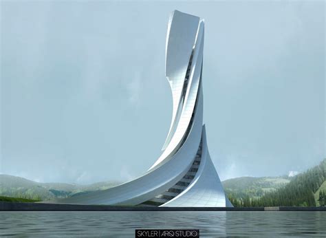 Designof The Hizdahr Tower Arch Architecture Futuristic Architecture