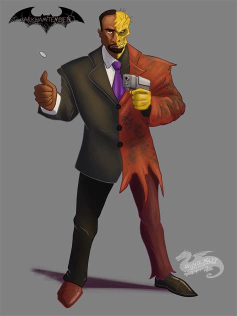 Two Face 2018 By Devinquigleyart On Deviantart