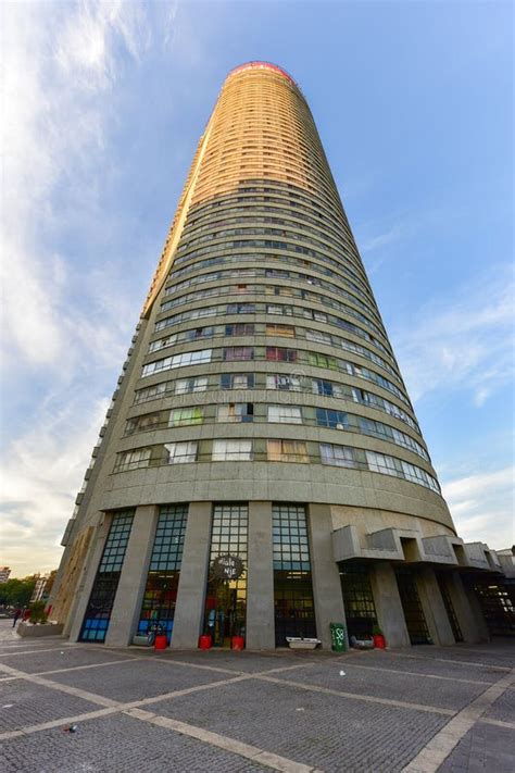 Ponte Tower Hillbrow Johannesburg South Africa Editorial Photo