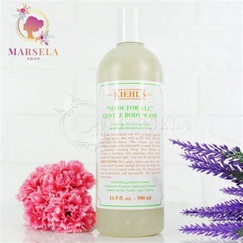 Jual Kiehls Made For All Gentle Body Wash Cleanser 500ml Shopee Indonesia