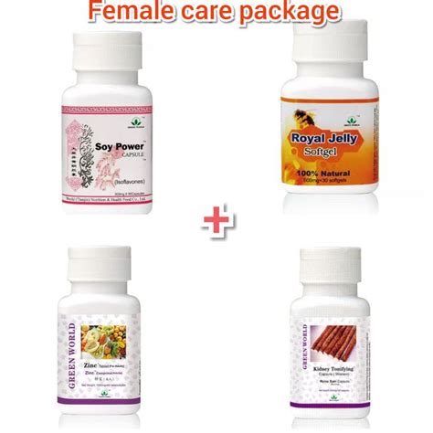 Green World Products Green World Female Care Package Soy Power Zinc