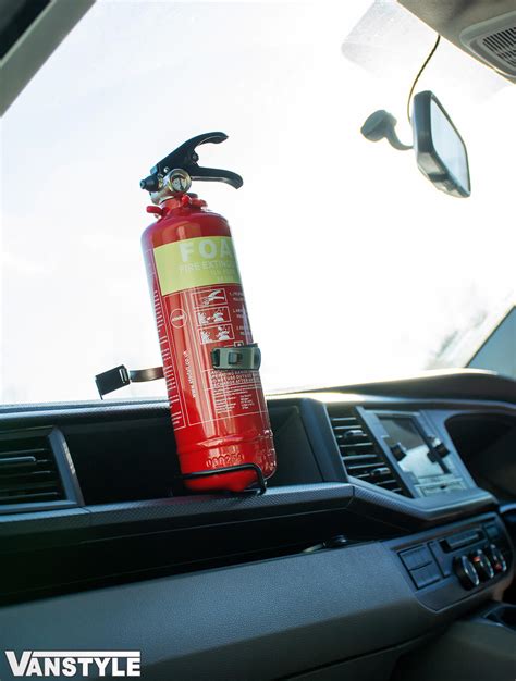 1 Litre Foam Fire Extinguisher With Mounting Bracket Camper Day Van