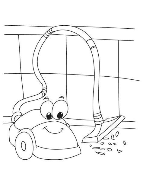 Vacuum Coloring Page At Free Printable Colorings