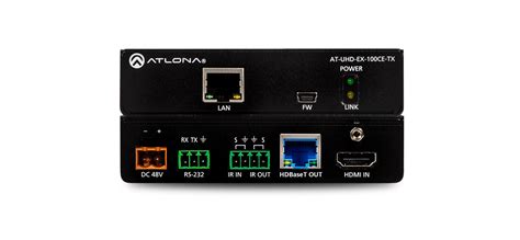 Atlona Uhd Ex 100ce Tx 4kuhd Hdmi Over 100 M Hdbaset Transmitter With