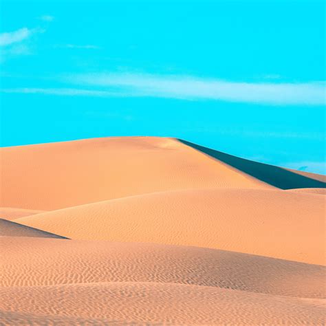 Download Wallpaper 2780x2780 Desert Dunes Hills Sand Ipad Air Ipad