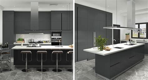 From contemporary and modern to refined and traditional. OPPEIN Kitchen in africa » Modern Black Lacquer Kitchen ...