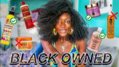 Black Owned Hair Care Brands You Need To Know About Black Owned Hair Products Online 2020 Youtube