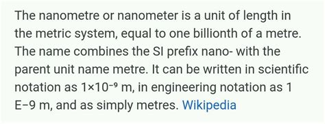 What Is Nanometer 91 Science Matter In Our Surroundings 14799969