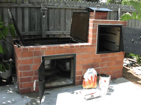 Easy Homemade Brick Barbecue Plans