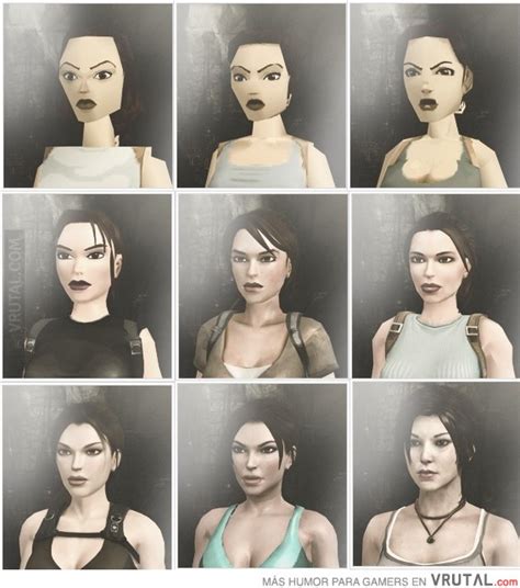 Vrutal Evolución De Lara Croft