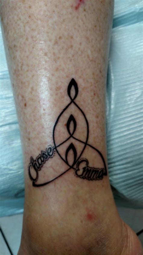 Celtic Knot Mother And Two Children With Names Mother Tattoos Celtic