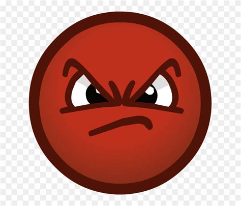 Angry Red Sticker Angry Emoticon Smiley Emoji Emoji Faces Smiley