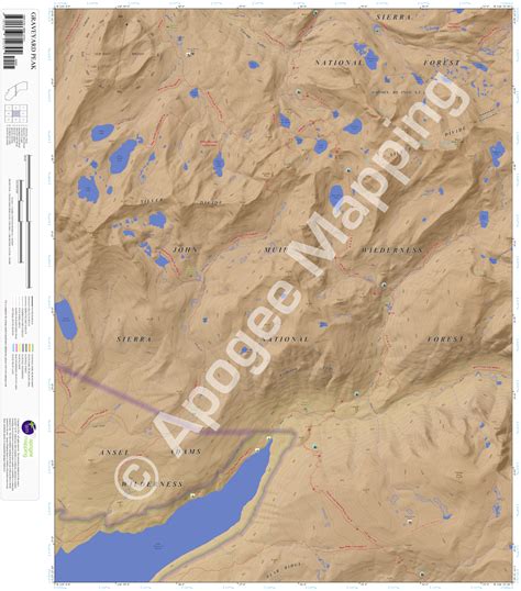 Graveyard Peak Ca Amtopo By Apogee Mapping Inc