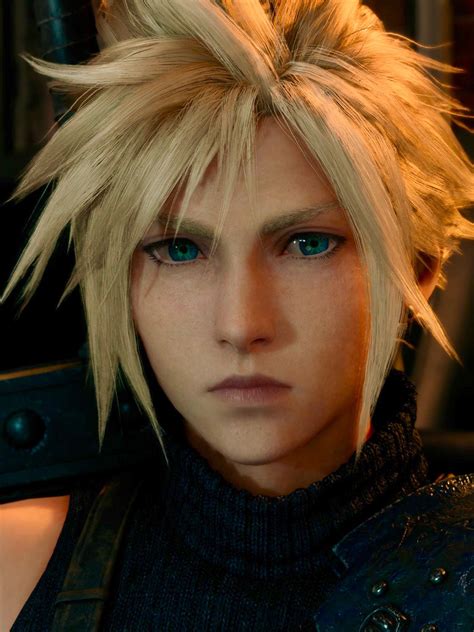 Final Fantasy Cloud Strife Final Fantasy Characters Final Fantasy Vii Remake Male Profile