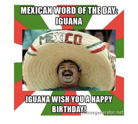 Mexican Word Of The Day Birthday Brithdayzi