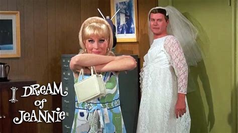 Tony And Jeannie Try On Dresses I Dream Of Jeannie Youtube