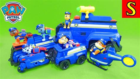 Paw Patrol Ultimate Rescue Police Pups And Suprise Toys With The Chase