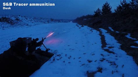 Night Shooting With Tracer Ammunition Youtube