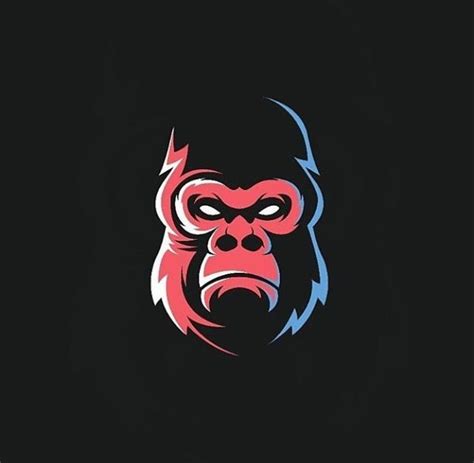 Find & download free graphic resources for video logo. Gorilla logo by @ary_ngubler | Logotipo artístico ...