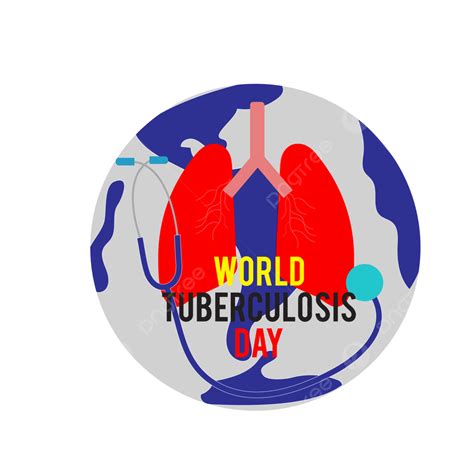 World Tuberculosis Day Vector Png Images Lungs Representing World