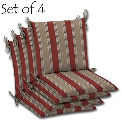 Check spelling or type a new query. SET OF 4 Mid Back Outdoor Chair Cushion Dining 36x20x3 ...