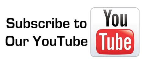 Subscribe To Our Youtube Banner Transparent Png Stickpng