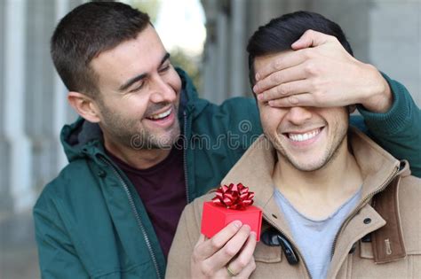 Lovely Same Sex Couple Sharing Affection Stock Image Image Of