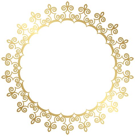 Gold Ornament Png Golden Ornamental Frame Png Free Transparent Images