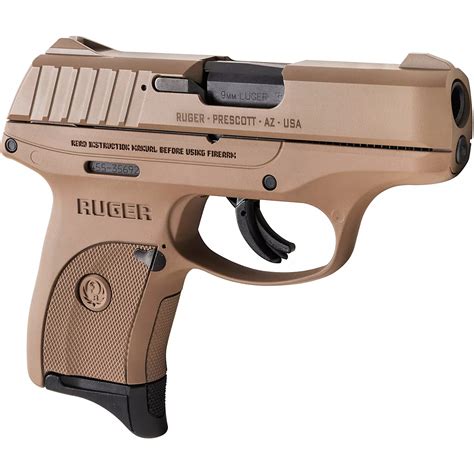 Ruger Ec9s Dde 9mm Pistol Academy