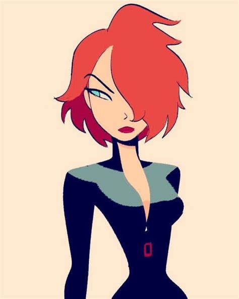 Black Widow From The Avengers In A Bruce Timm