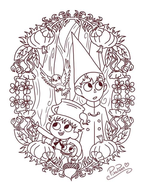Over The Garden Wall Coloring Pages