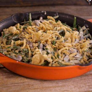 This recipe reworks the canned green bean and mushroom soup version into an easy from scratch recipe that is friendly to most people with food restrictions, other than those with nut allergies. The official site for Rachael Ray's award-winning daytime ...