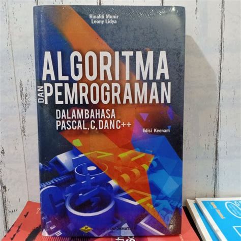 Jual Buku Algoritma Dan Pemrograman Dalam Bahasa Pascal C Dan C Plus